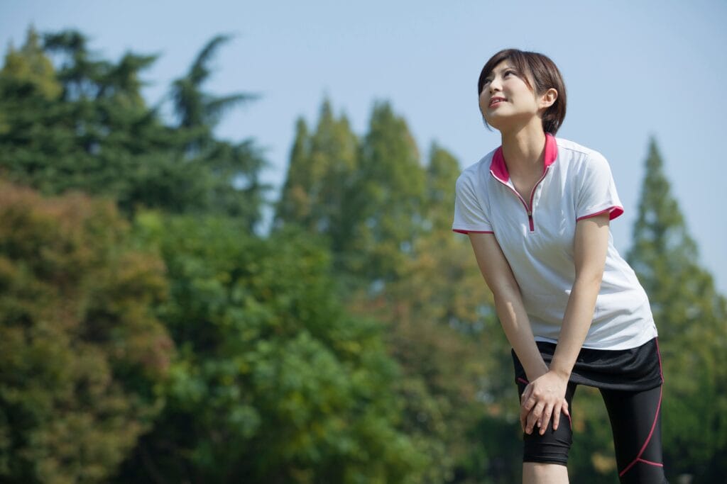 下半身の準備運動